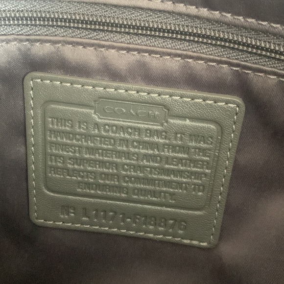 Authentic monogram Coach Purse - Picture 10 of 15